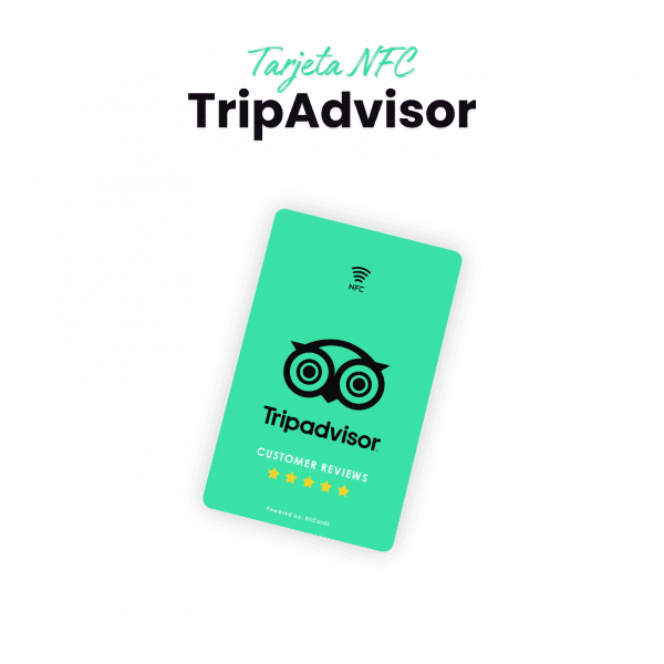 Tarjeta NFC + QR TripAdvisor