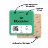 Placa NFC + QR TripAdvisor