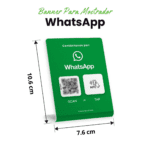 Banner Para WhatsApp NFC y QR