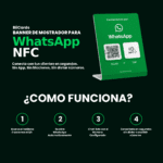 Banner Para WhatsApp NFC y QR